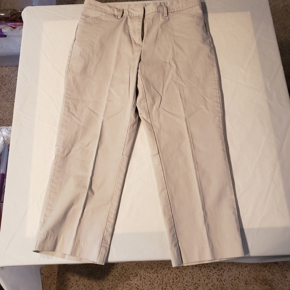 Bass Capris Stretch Stone 6 EUC Pockets - Picture 2 of 13